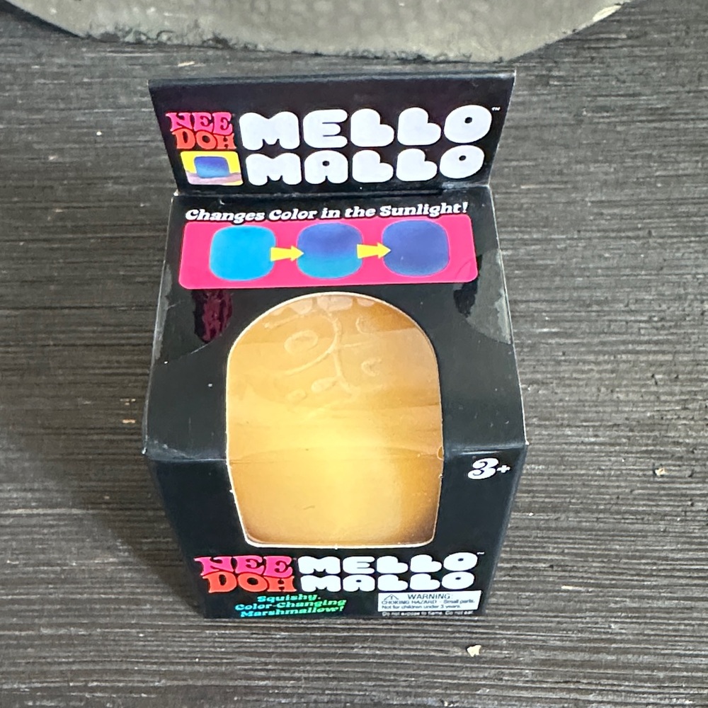 VIRAL 🌪️🐣 NeeDoh Mello Mallo Color-Changing Marshmallow Squishy - Yellow 🐣🚀 - Picture 2 of 11